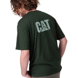 Polera Manga Corta Hombre Trademark Tee Verde