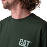 Polera Manga Corta Hombre Trademark Tee Verde