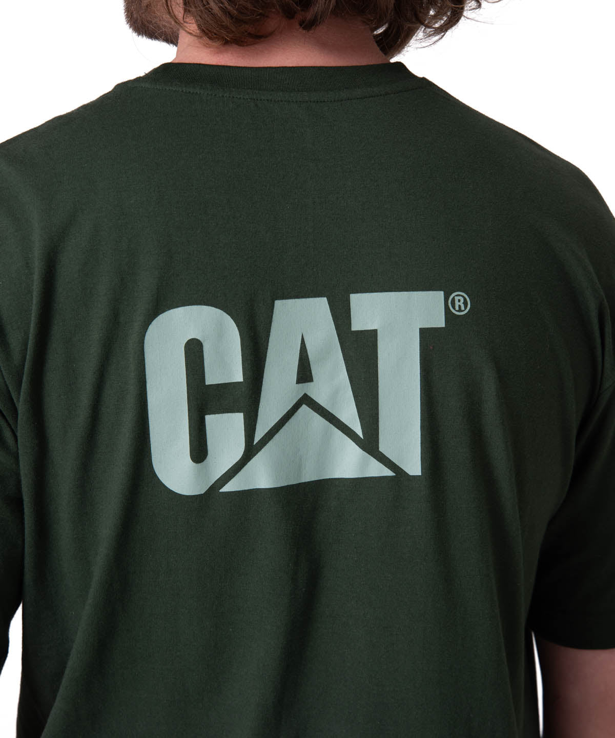 Polera Manga Corta Hombre Trademark Tee Verde