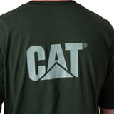 Polera Manga Corta Hombre Trademark Tee Verde