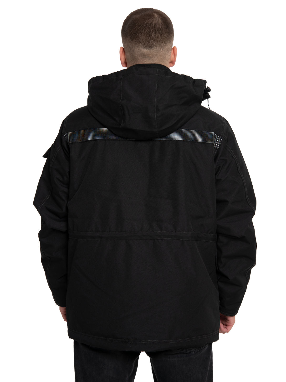Parka Casual Hombre Heavy Insulated Parka Negro Cat