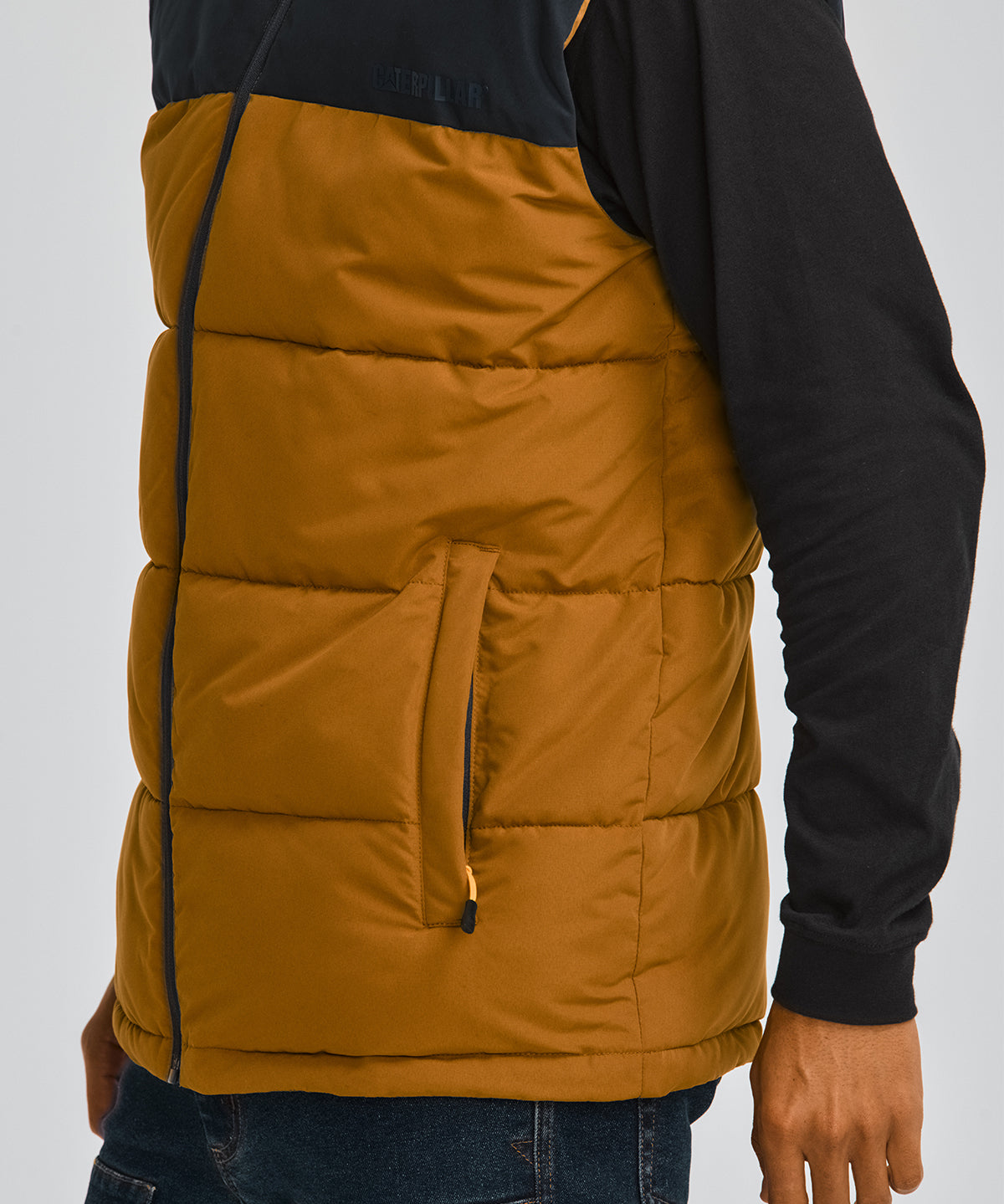 Chaqueta Sin manga Casual Hombre ARCTIC ZONE VEST Café CAT