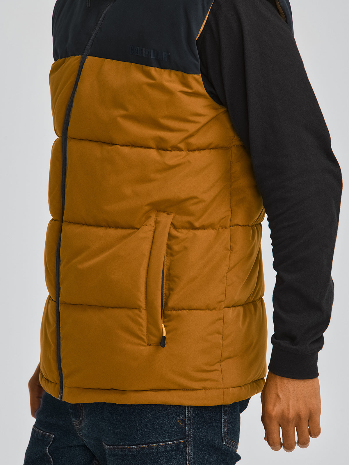 Chaqueta Sin manga Casual Hombre ARCTIC ZONE VEST Café CAT