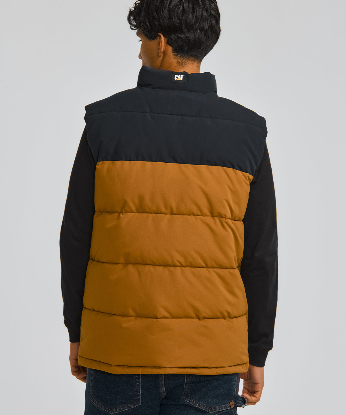 Chaqueta Sin manga Casual Hombre ARCTIC ZONE VEST Café CAT